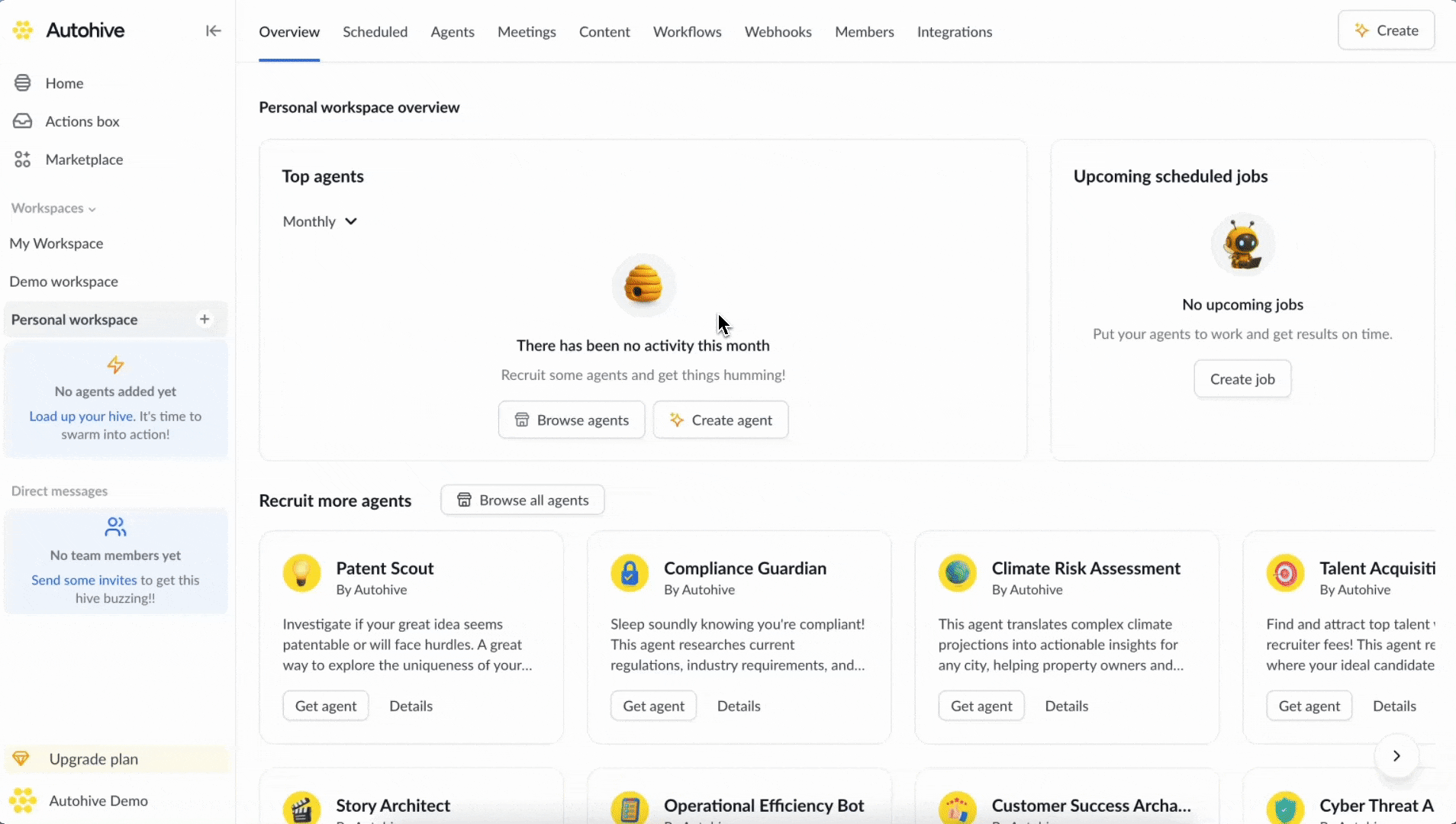 How to get the agents from Browse agents