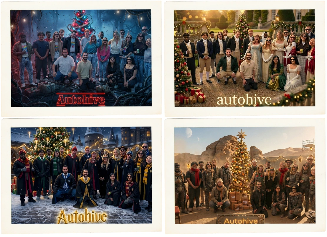 Christmasified images